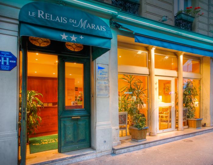 Готель Le Relais Du Marais Париж Екстер'єр фото
